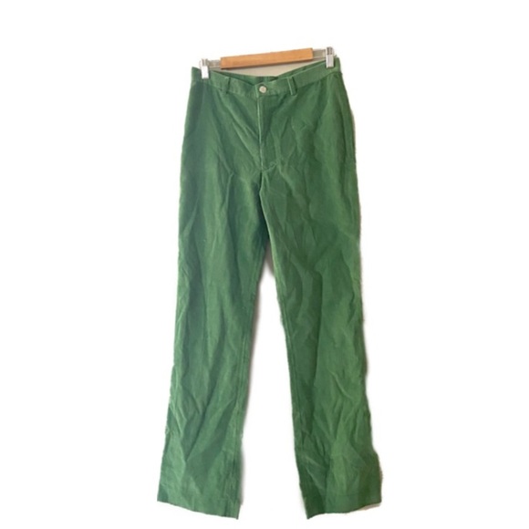 Ralph Lauren Pants - NWT Ralph Lauren Green Corduroy Wide Bottom Pants